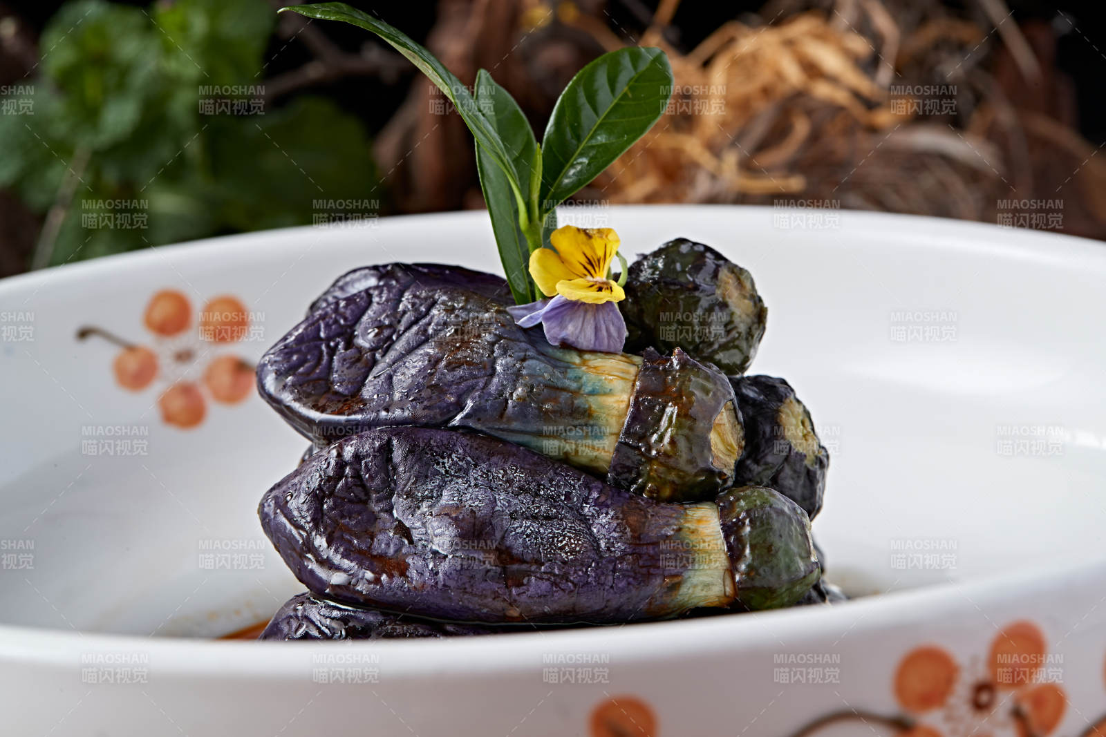 撈汁腌漬醬茄子