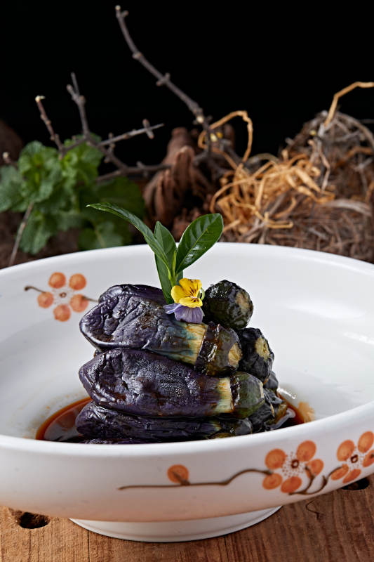 撈汁腌漬醬茄子