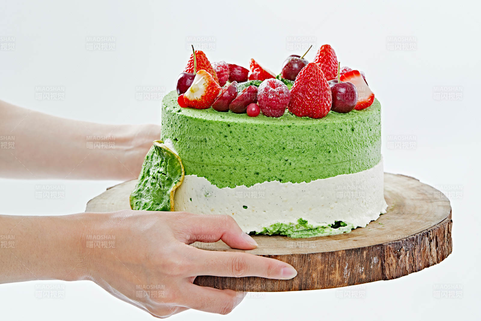 鲜果抹茶禅意鲜奶蛋糕