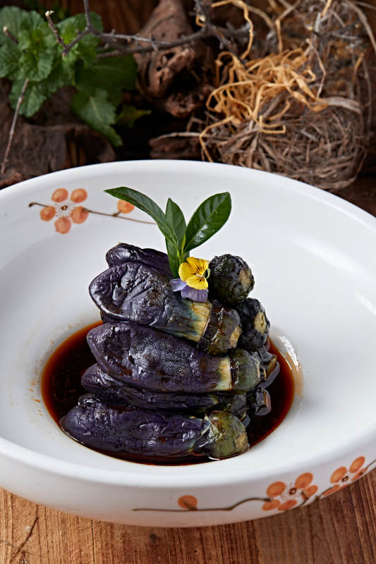 撈汁腌漬醬茄子