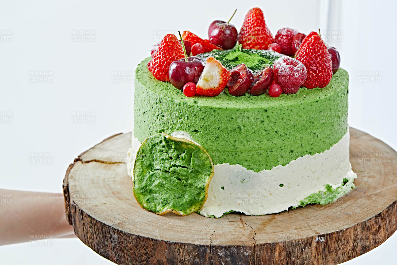 鲜果抹茶禅意鲜奶蛋糕