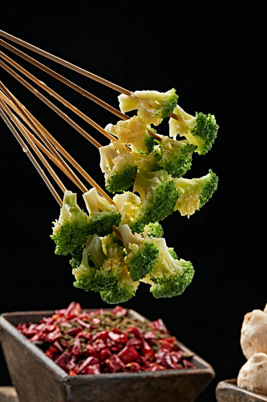 冷锅串串西蓝花