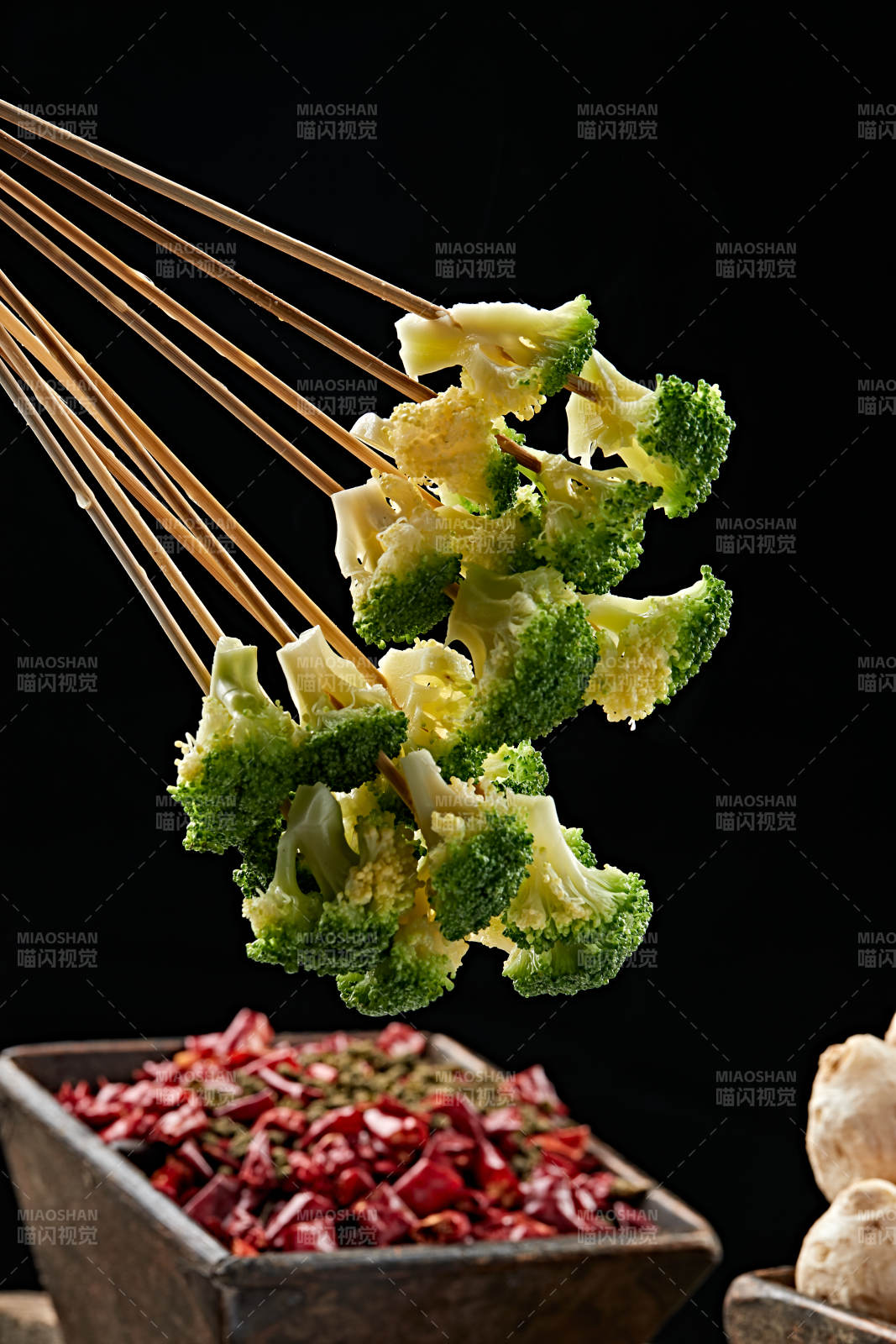 冷锅串串西蓝花