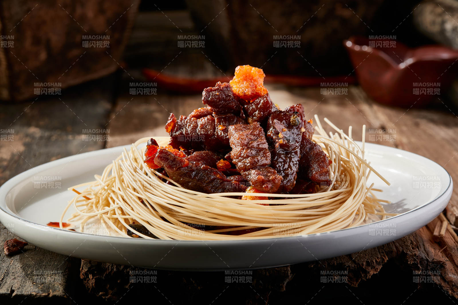 油炸香辣风干牛肉干