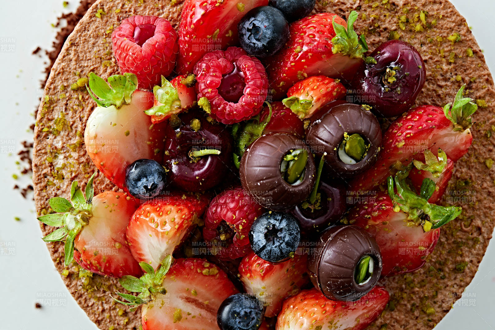 鲜果黑森林巧克力慕斯蛋糕