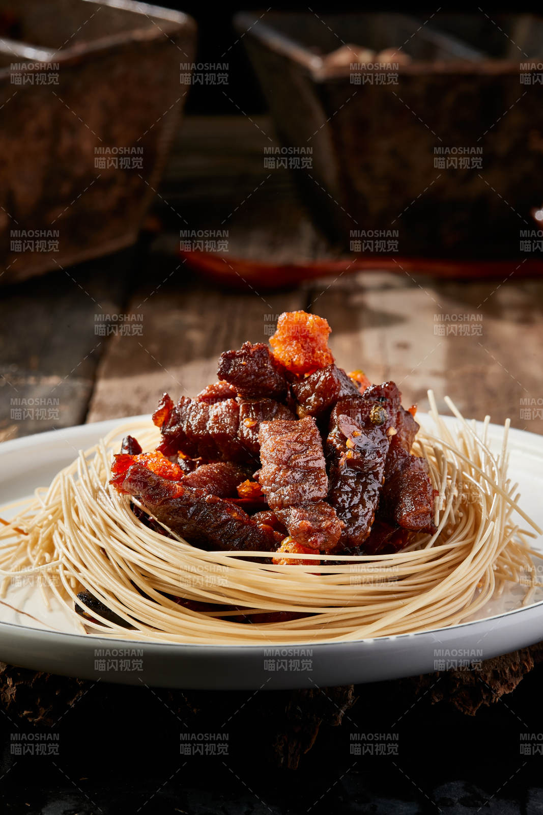 油炸香辣風(fēng)干牛肉干