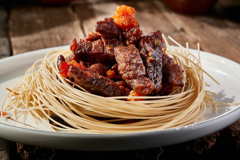 油炸香辣风干牛肉干