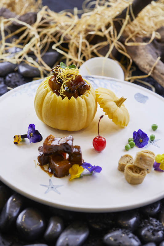 云南小瓜醸東坡肉