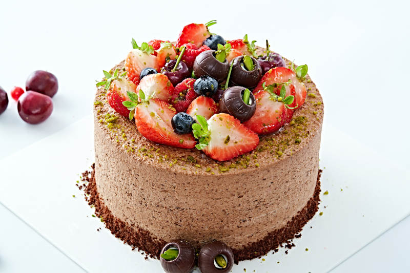 鲜果黑森林巧克力慕斯蛋糕