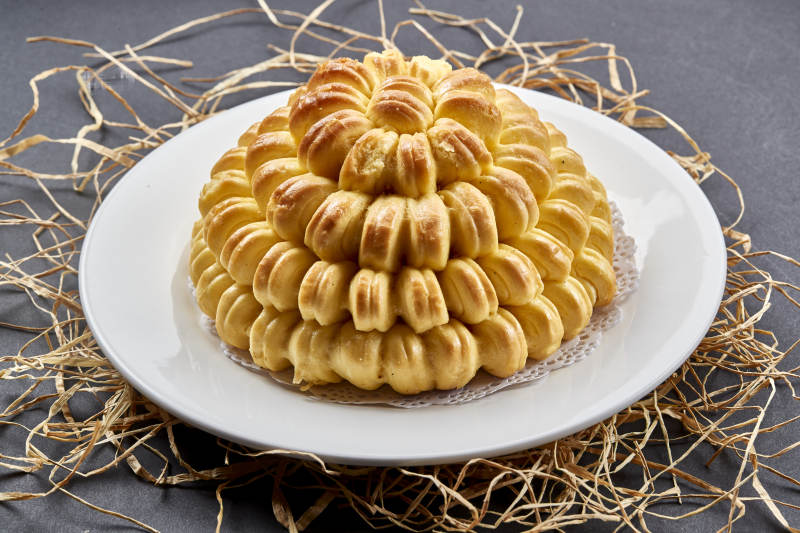 面点主食香烤大花馍花开富贵