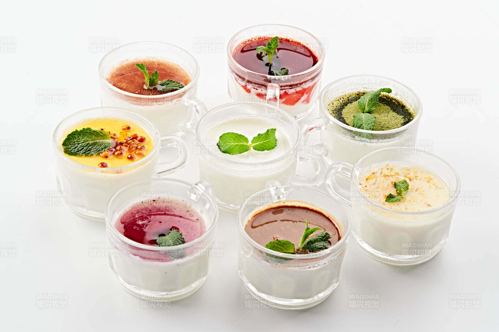 自制美味草原风味的多口味纯醸老酸奶