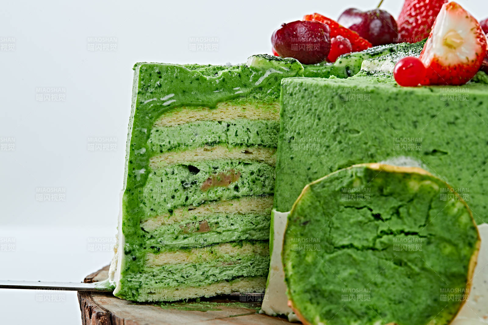 鲜果抹茶禅意鲜奶蛋糕