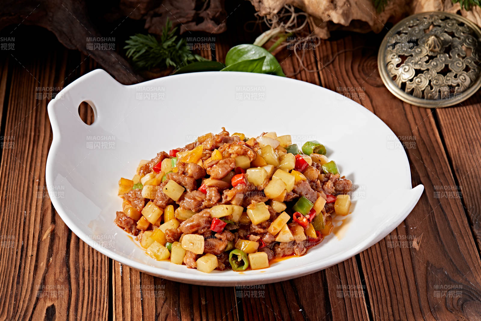 湘味辣炒黑山羊肉