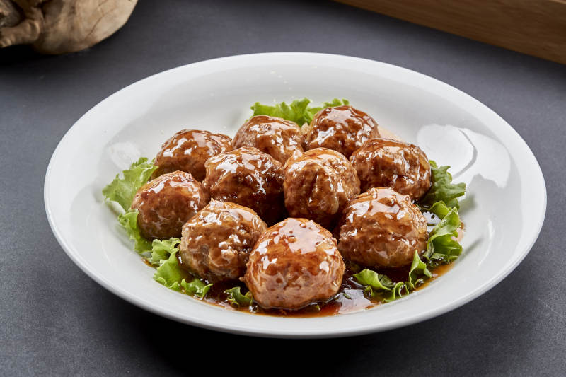 婚宴美食澆汁十全十美大丸子