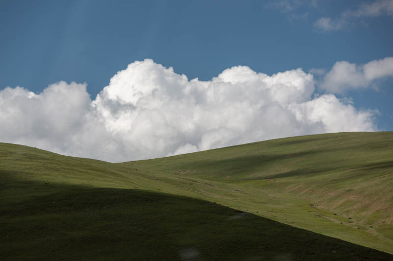 川西高原绿野云天
