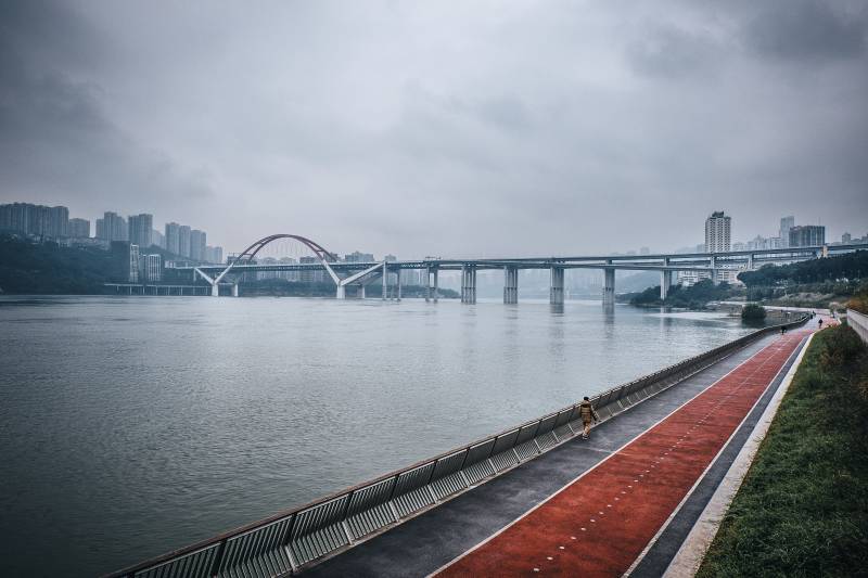 重庆珊瑚公园临江步道