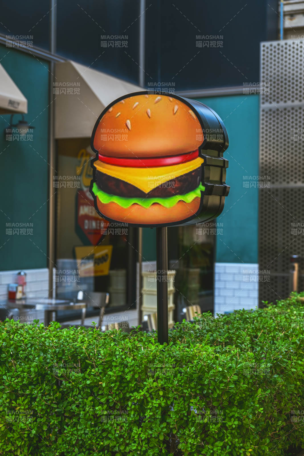 巨無霸漢堡標志