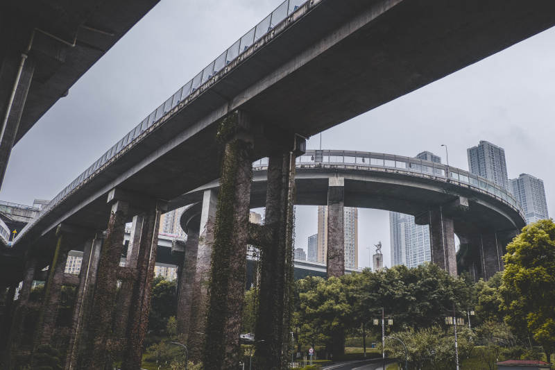 山城重庆立体交通