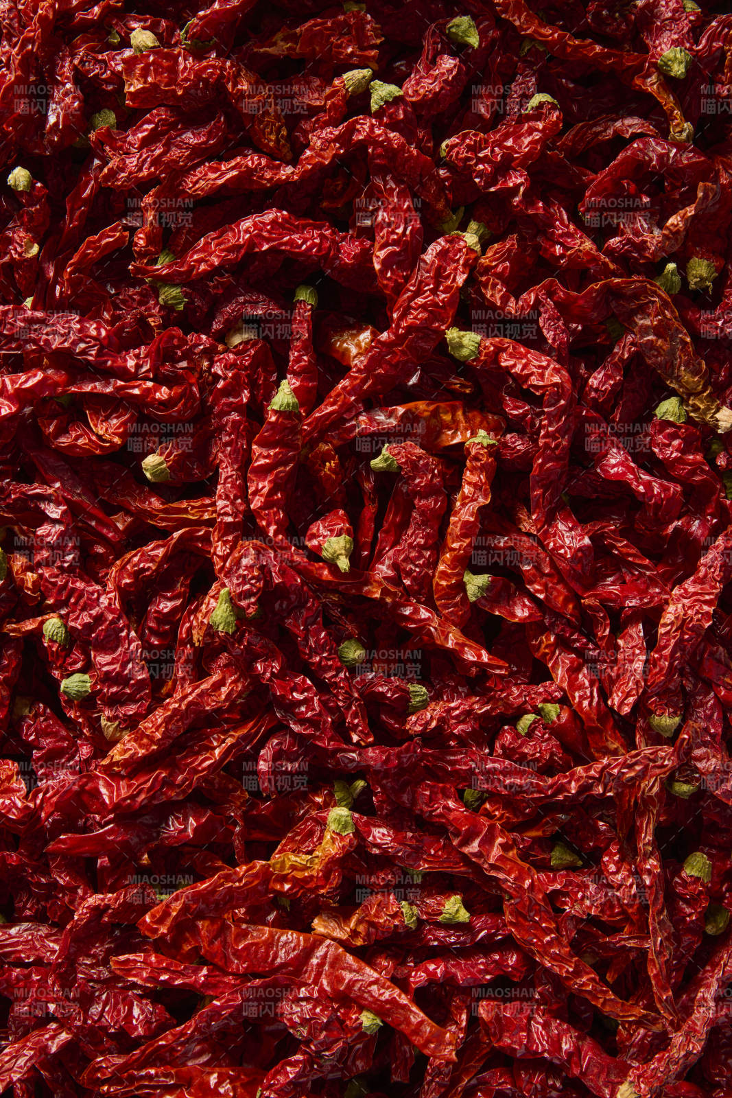 红辣椒堆