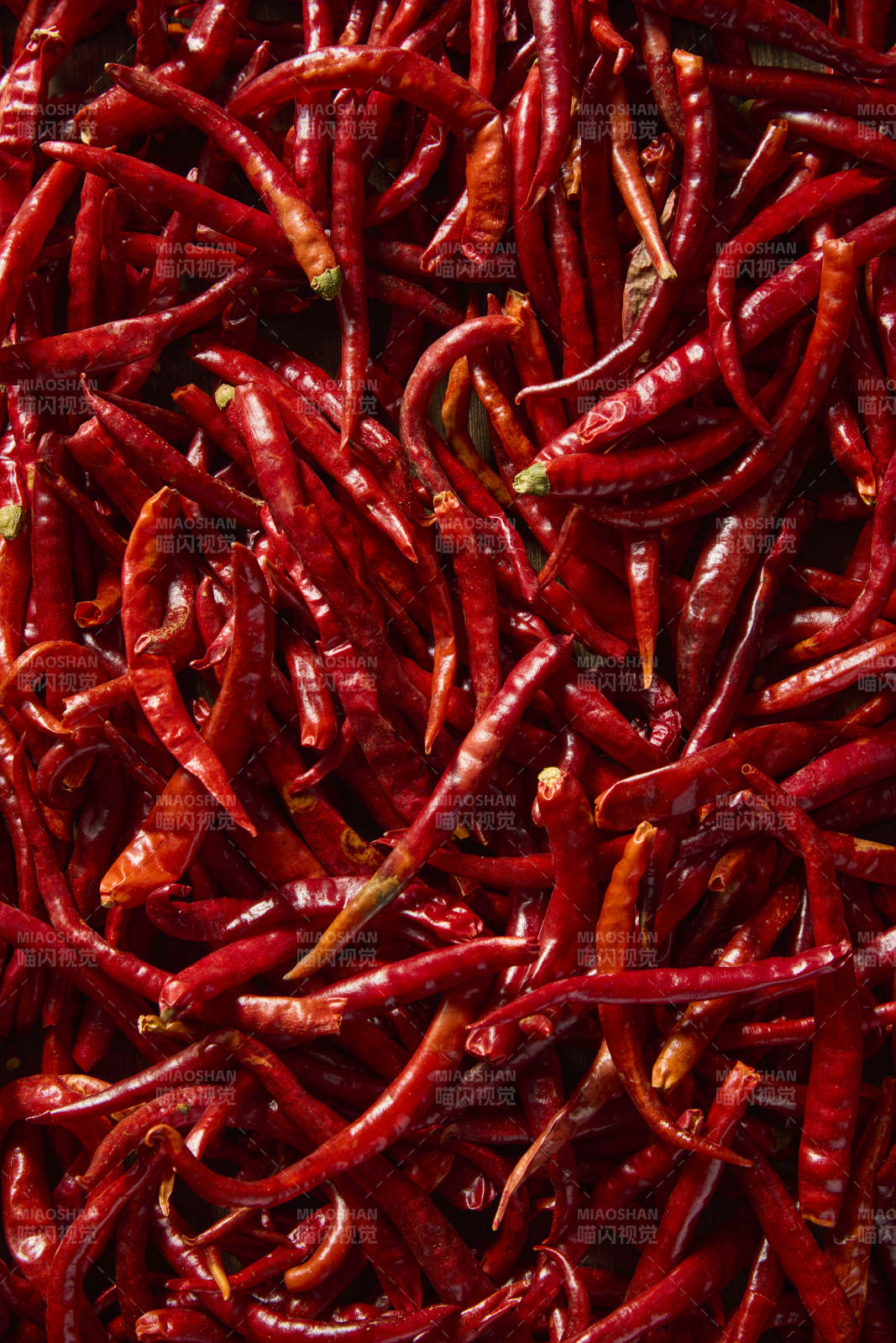 红辣椒堆叠