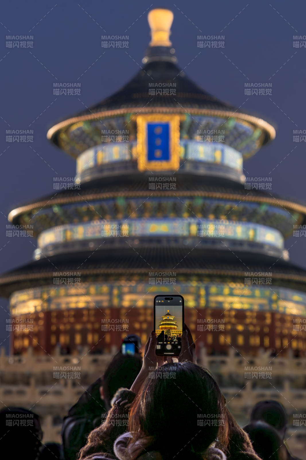 天壇夜景手機拍