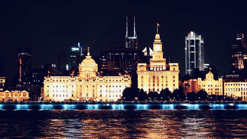 夜上海风光