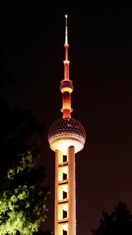 东方明珠夜景