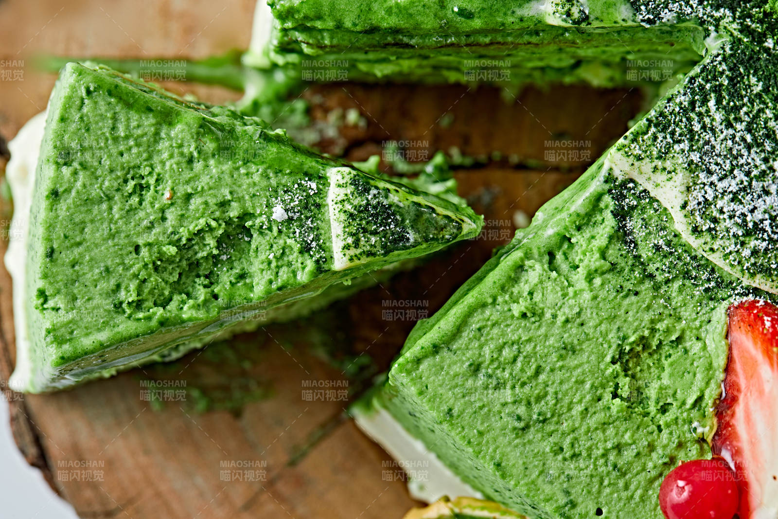 鮮果抹茶禪意鮮奶蛋糕