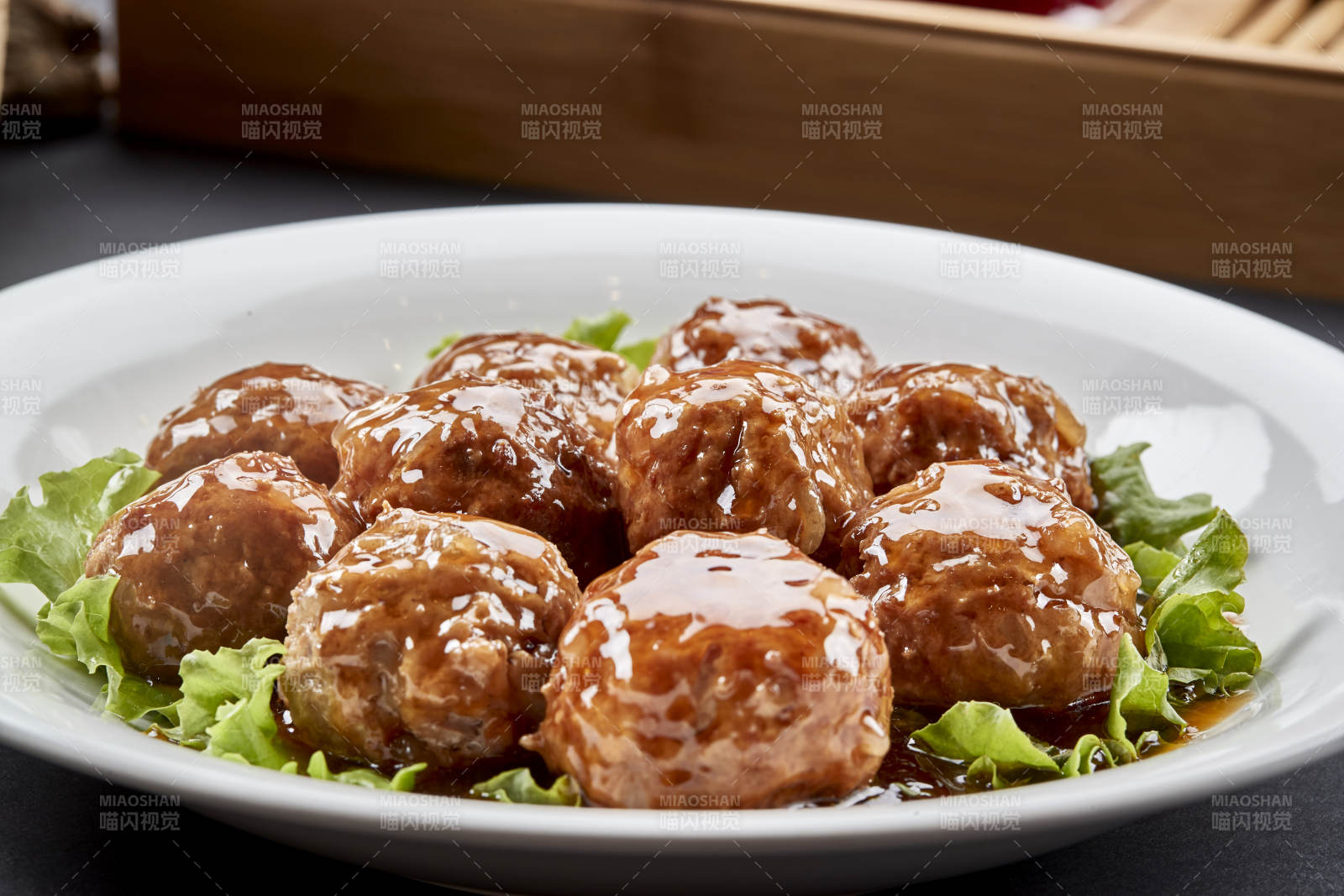 婚宴美食浇汁十全十美大丸子