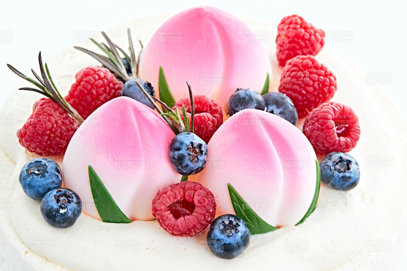 桃喜祝壽法芙娜白巧沁乳酪低糖低脂蛋糕