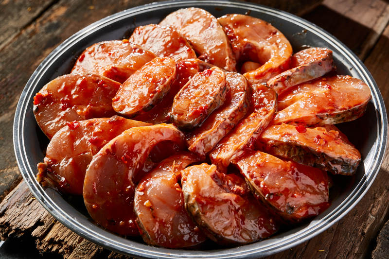 黄焖野生大鱼排