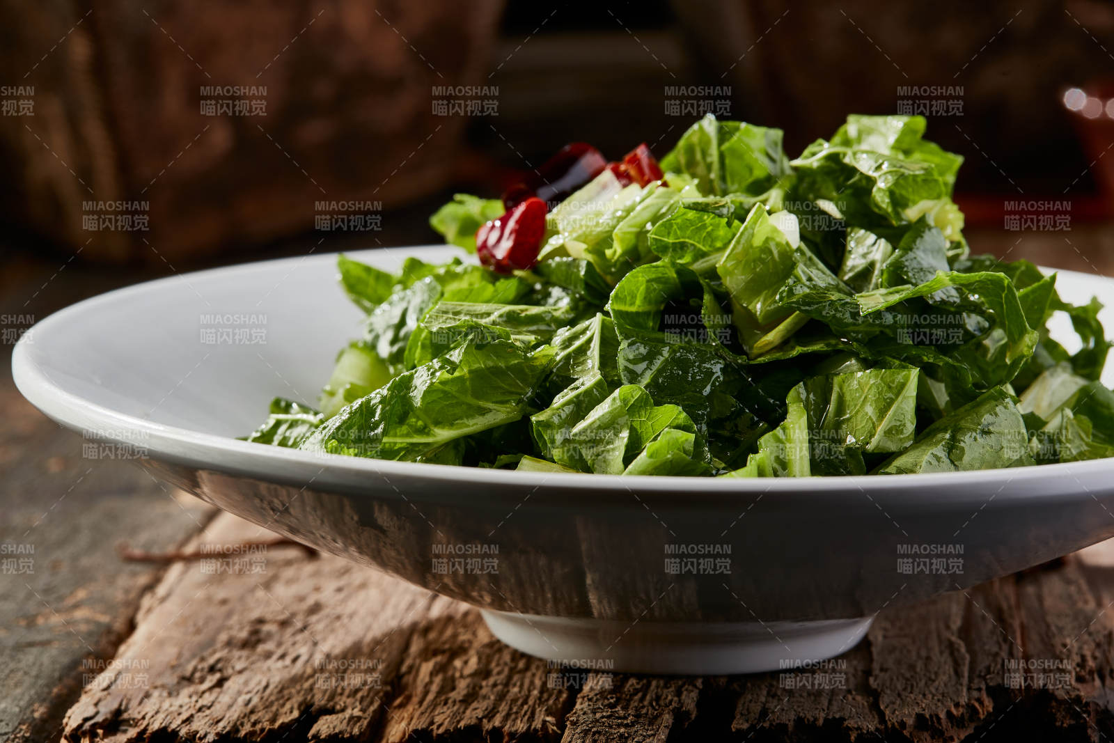 飘香炝拌小白菜