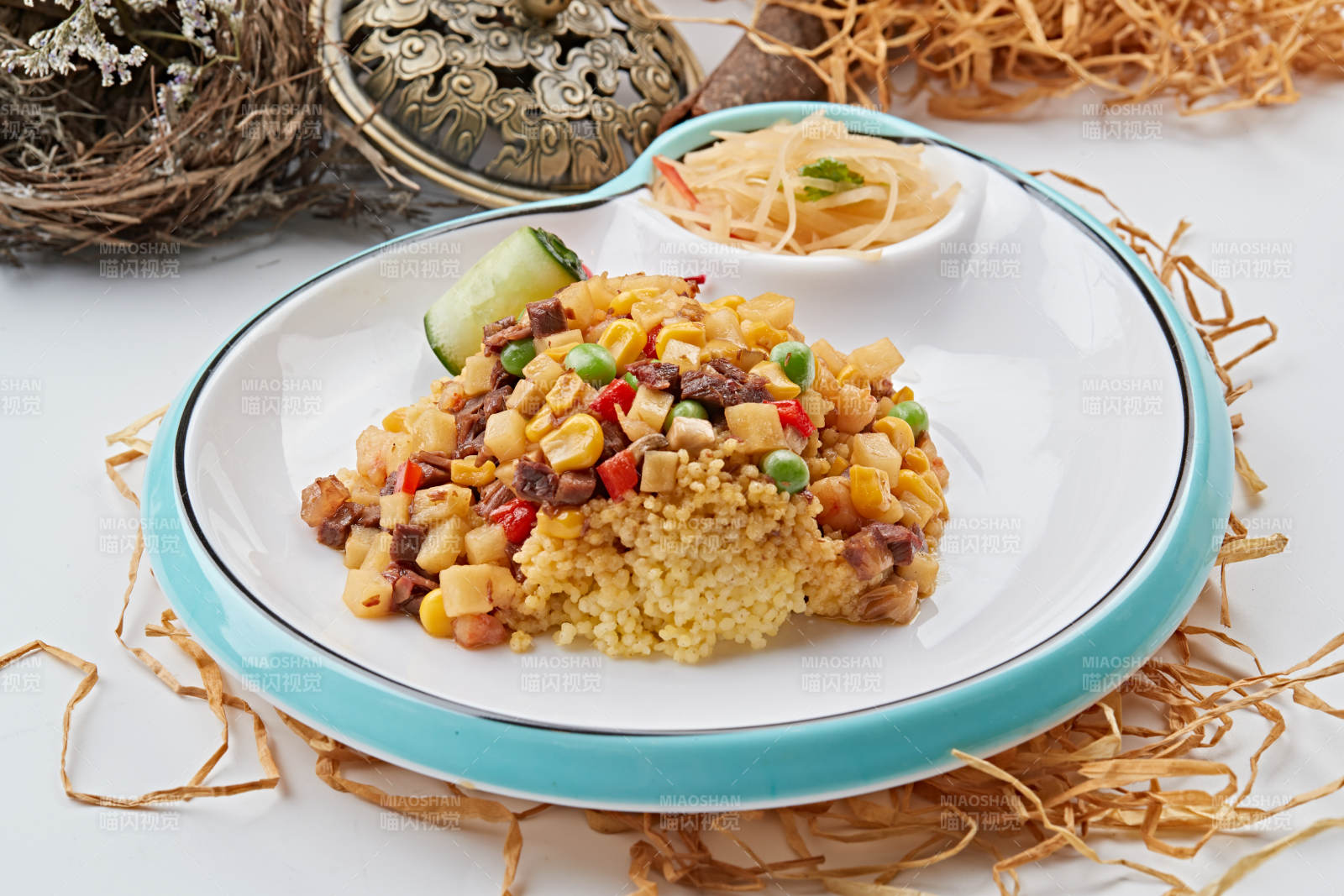 揚州炒飯小米飯