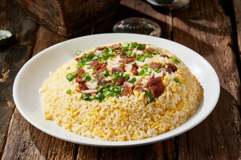 葱香熏鸡蛋炒饭