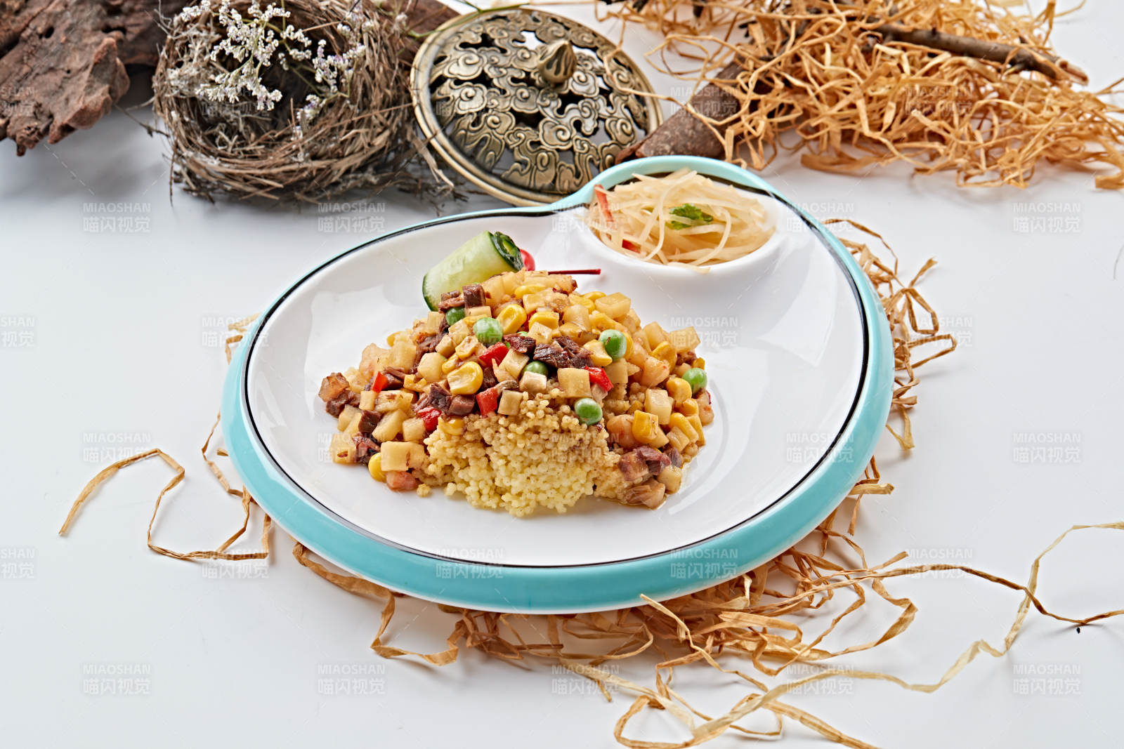 揚州炒飯小米飯