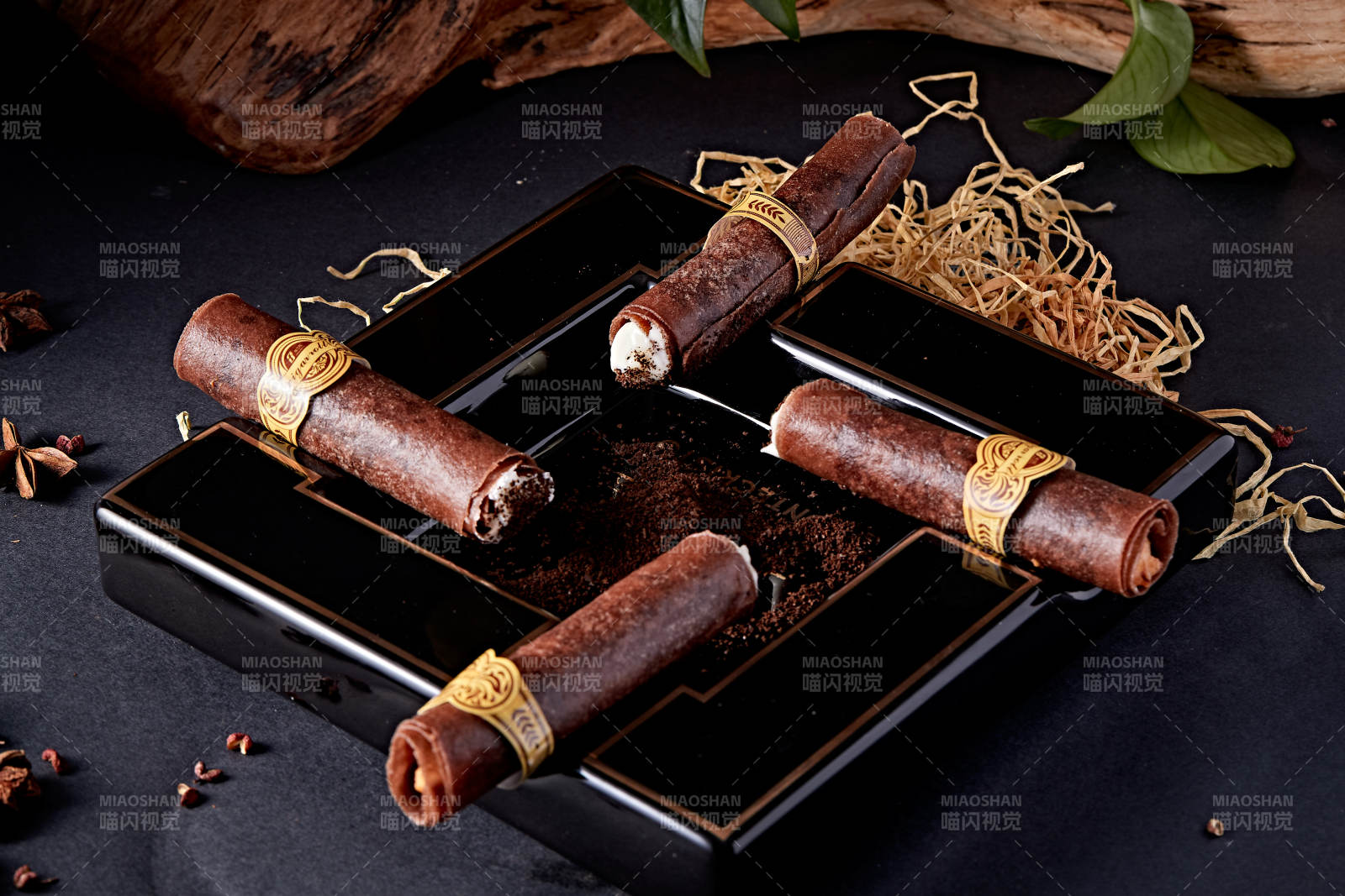 仿真虾肉春卷雪茄