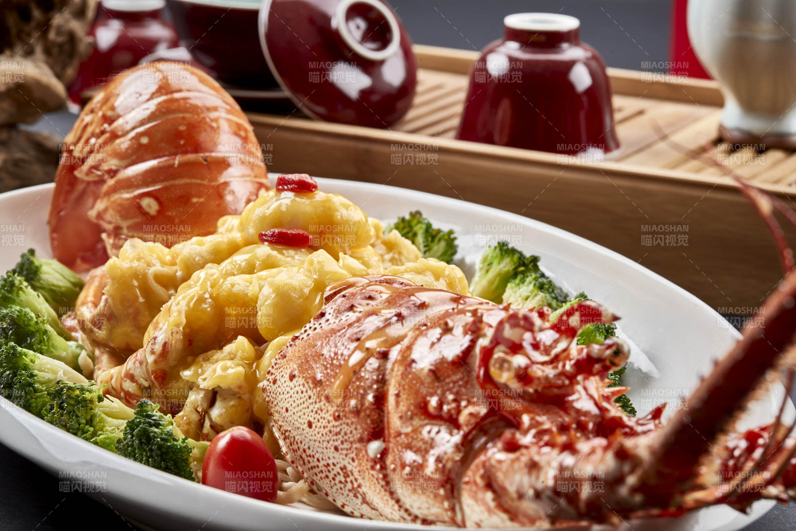 高级海鲜芙蓉炒澳洲大龙虾