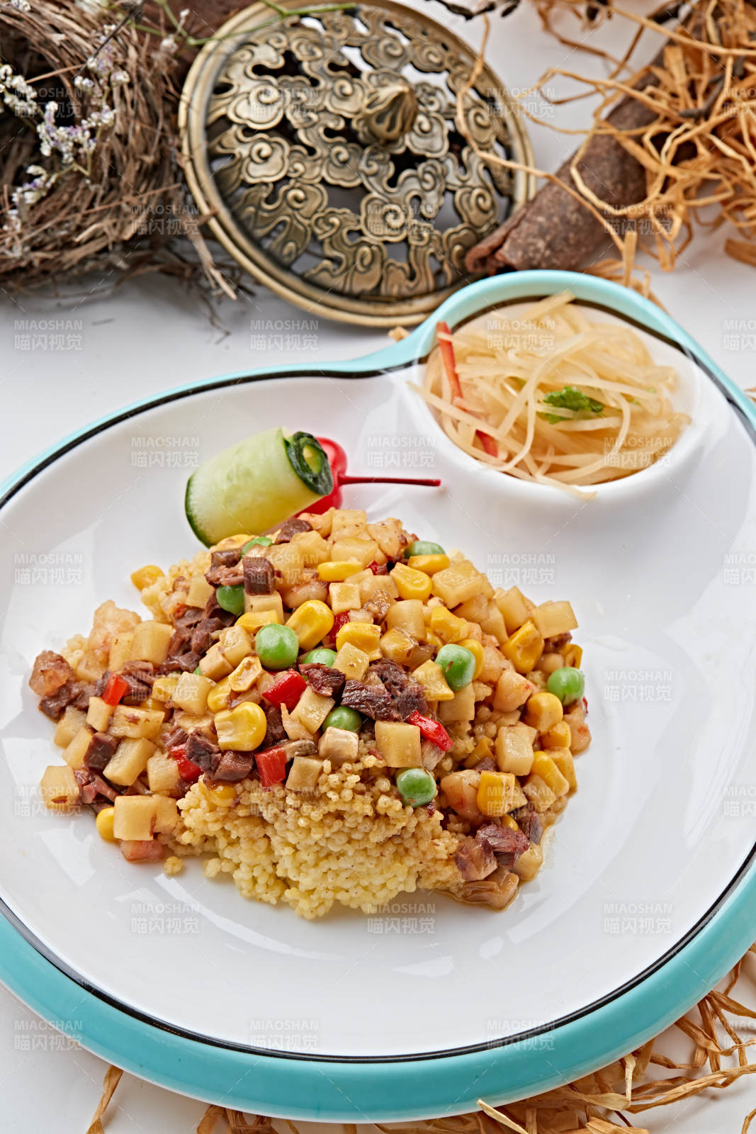 揚州炒飯小米飯