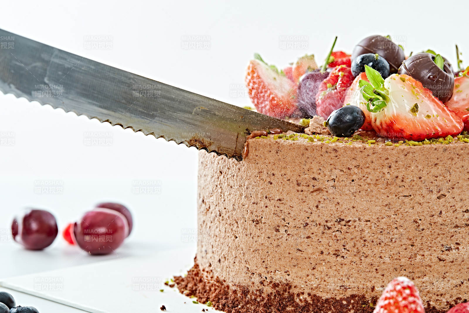 鲜果黑森林巧克力慕斯蛋糕