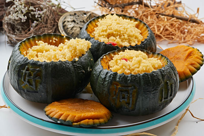 忆苦思甜南瓜小米饭