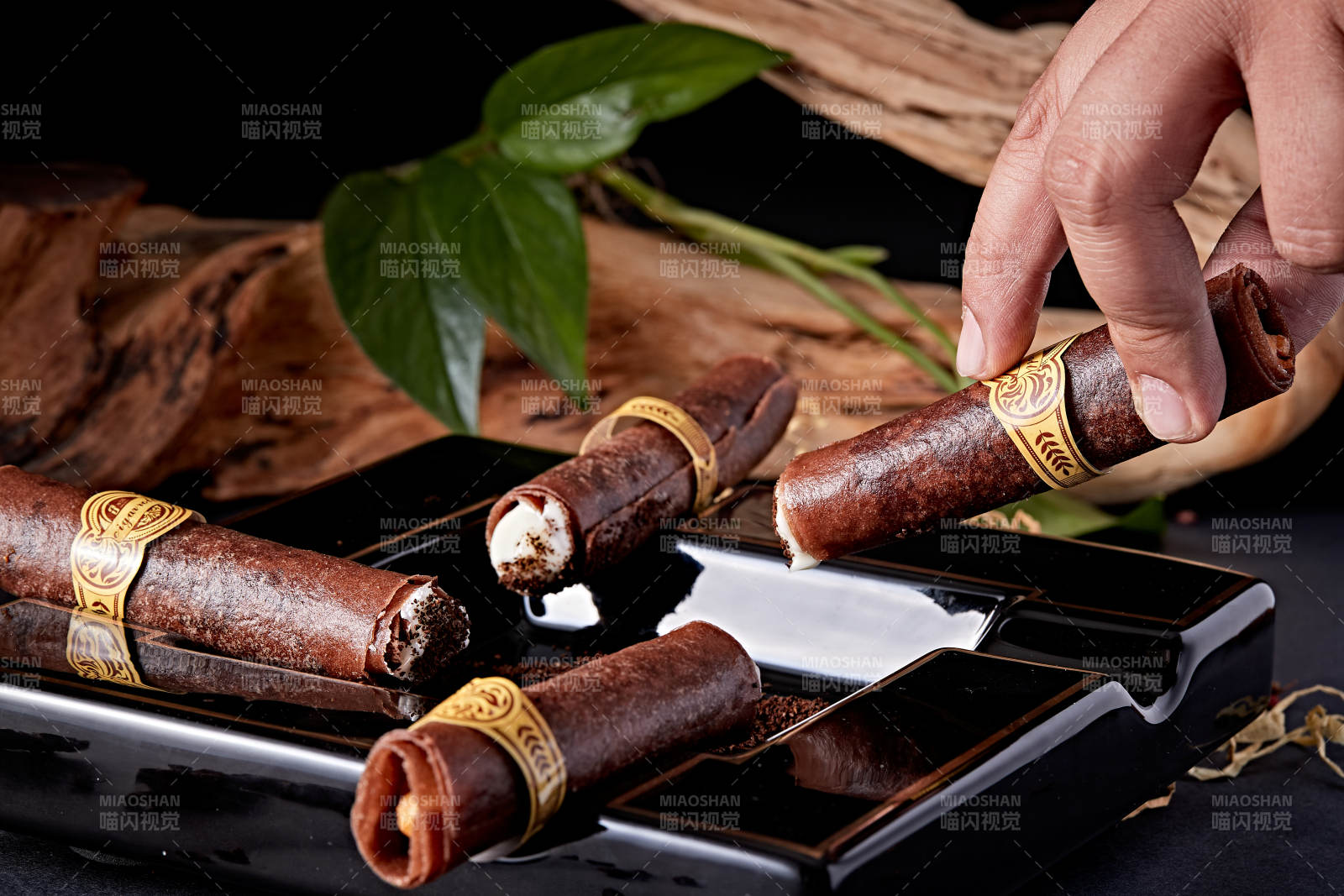 仿真蝦肉春卷雪茄