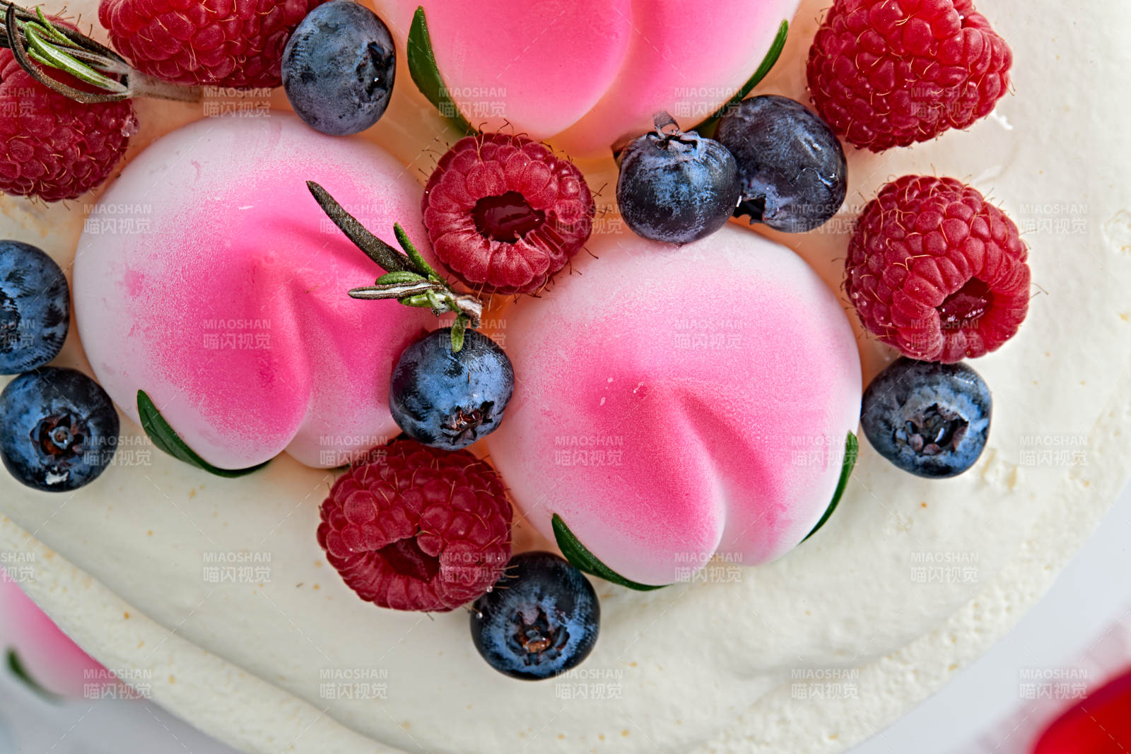 桃喜祝壽法芙娜白巧沁乳酪低糖低脂蛋糕