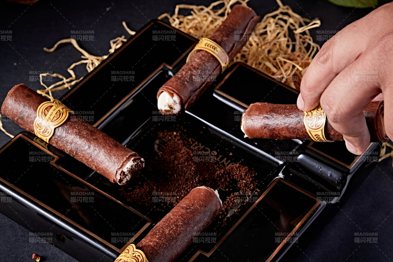 仿真蝦肉春卷雪茄