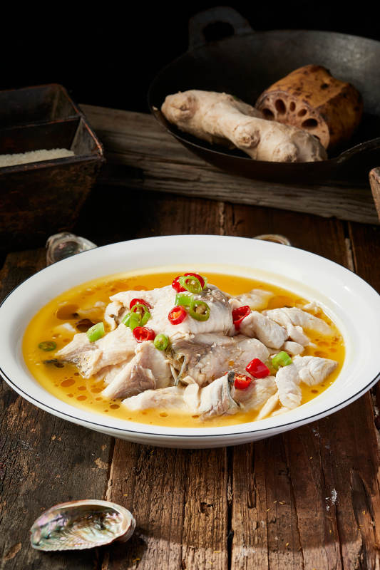 酸汤野生草鱼鱼片