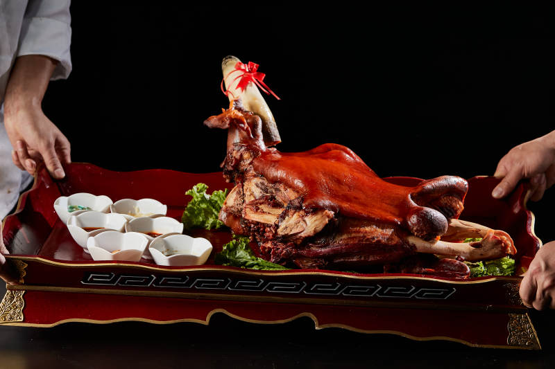 草原蒙餐卤味半只黄牛头