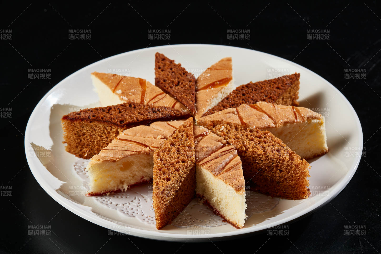 蛋糕红枣发糕双拼