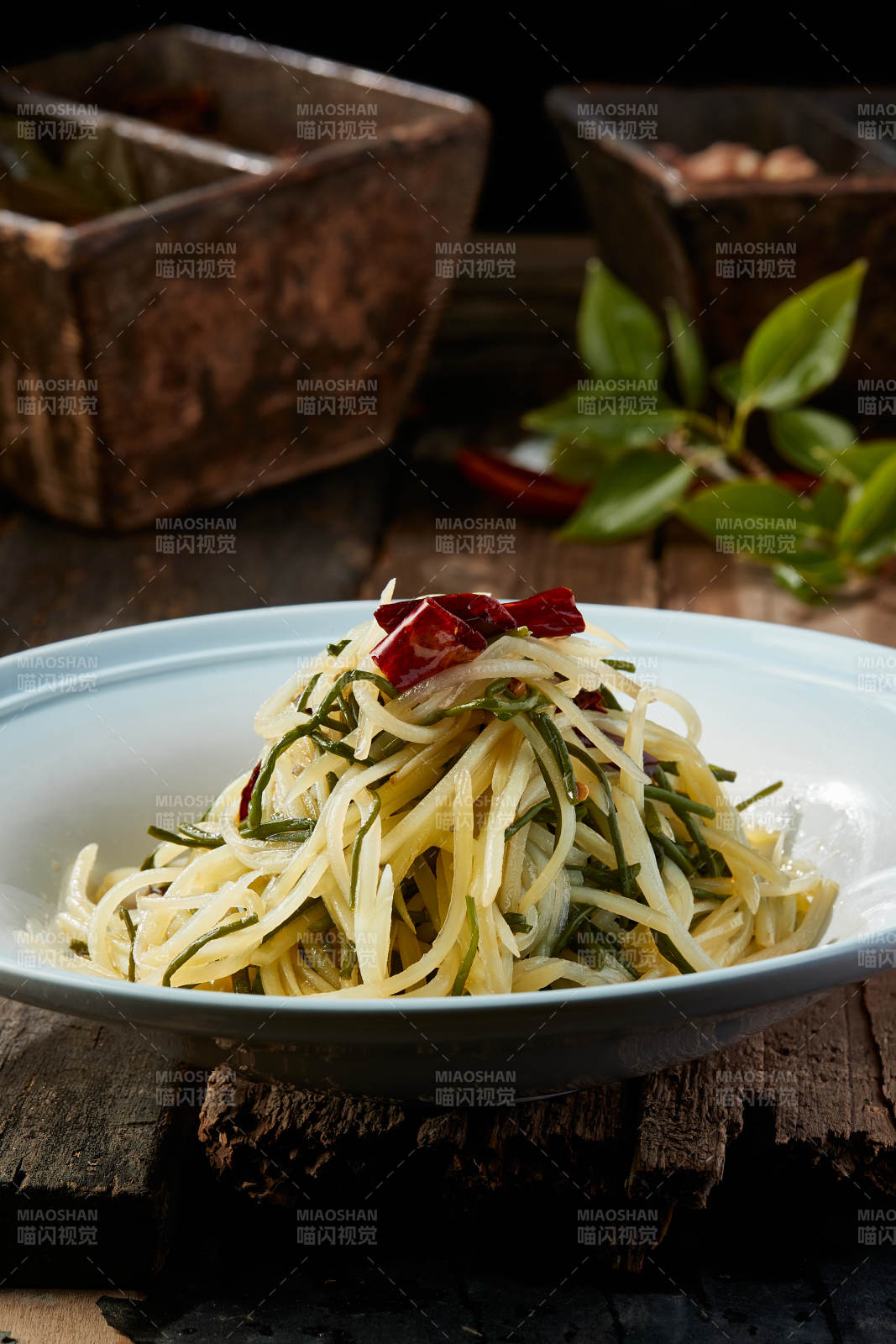 海带丝凉拌土豆丝图片