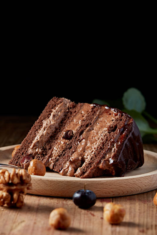 藍莓草莓車厘子巧克力鮮奶慕斯生日蛋糕