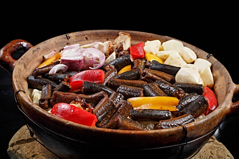 潮州生啫蒜香黄鳝煲