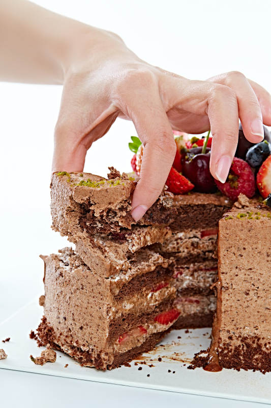 鲜果黑森林巧克力慕斯蛋糕